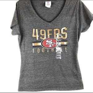 New! NFL SF 49ers T-Shirt Football